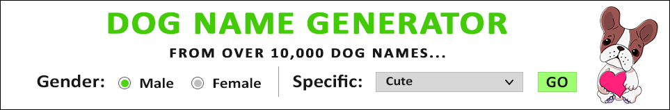 dog-name-generator