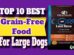 Best Grain-Free Food For Large Dogs