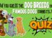 Famous Dog Breeds Quiz