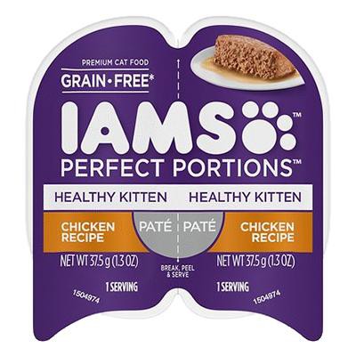 iams-perfect-portions-grain-free-healthy-kitten-pate-best-budget-kitten-food