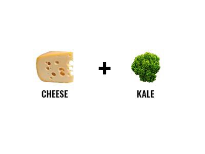 Cheese And Kale